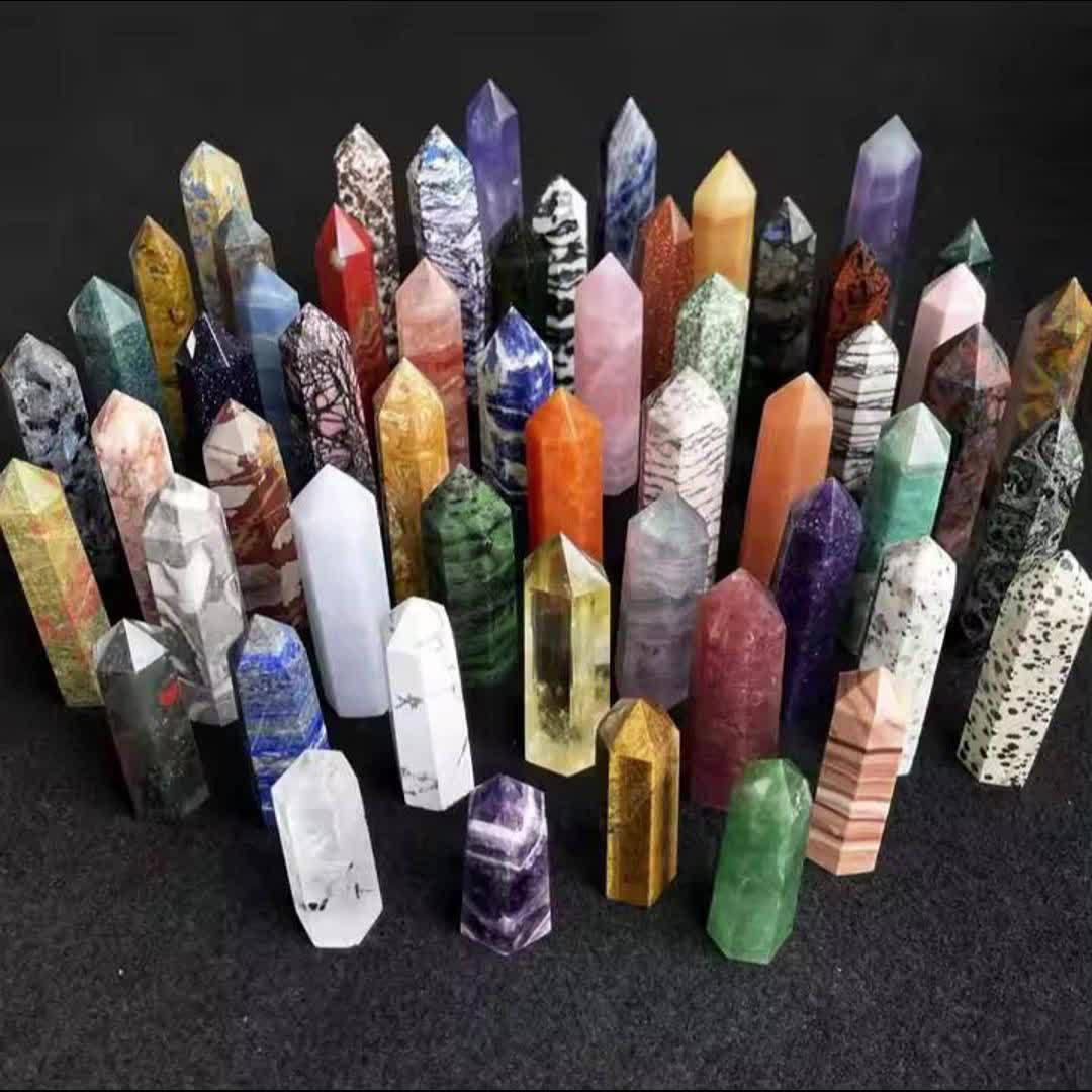 Random Crystal Towers Shipment for Unique Home Decor - Earth Heart Resources
