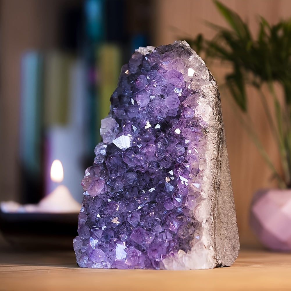 Natural Amethyst Crystal Cave Home Decoration for Unique Gifts - Earth Heart Resources