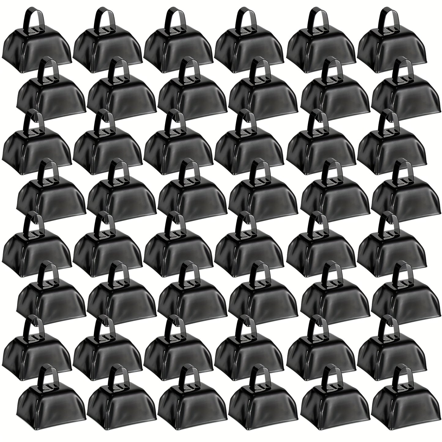 Metal Cowbells 48pcs Set for Events and Team Cheering - Earth Heart Resources