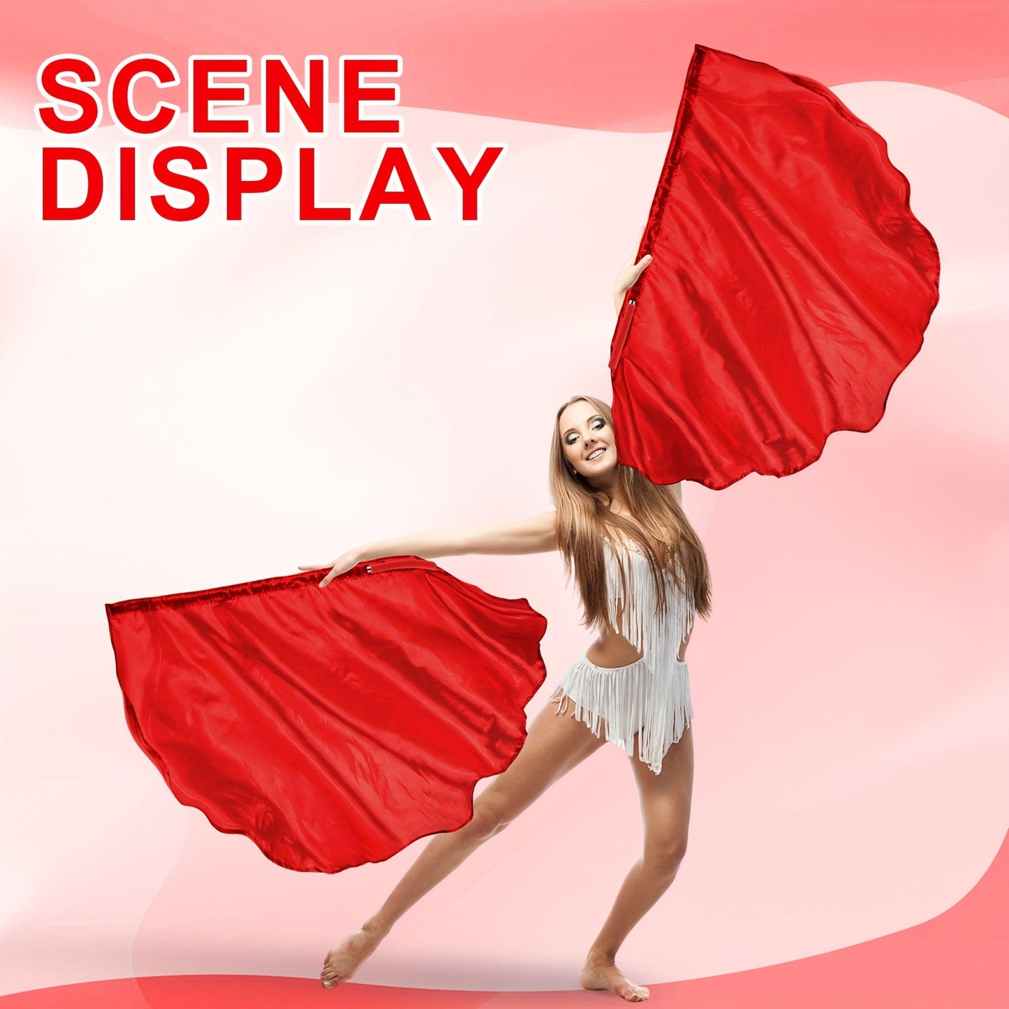 Worship Flags Set for Dance and Performance with Rods - Earth Heart Resources