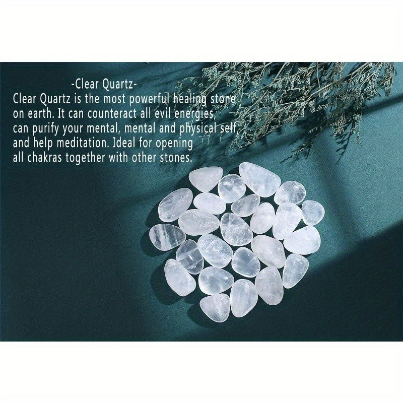Natural Clear Quartz Healing Crystals for Energy Balance and Decoration - Earth Heart Resources