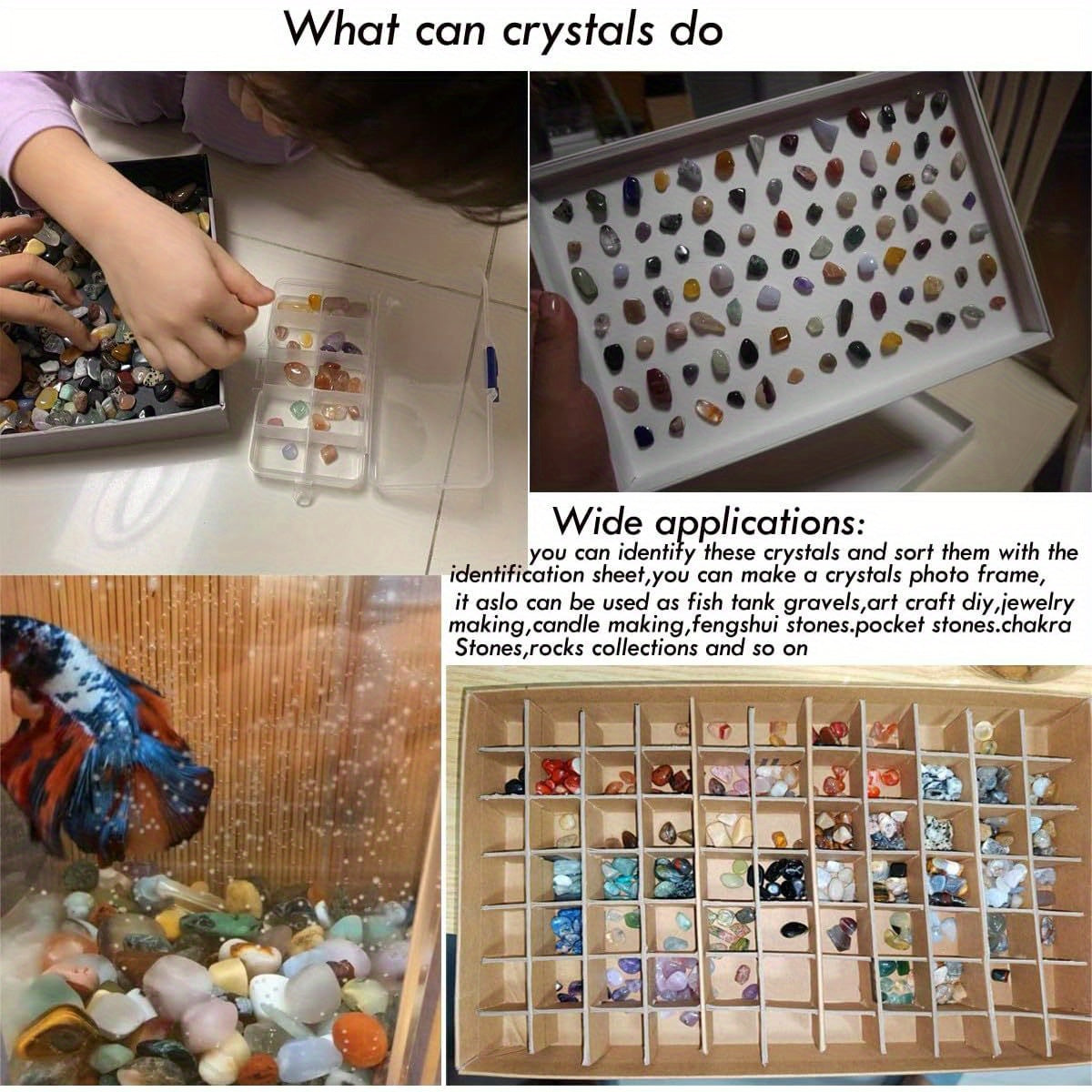 Gemstones and Crystals Set for Jewelry Making and Chakra Balancing - Earth Heart Resources