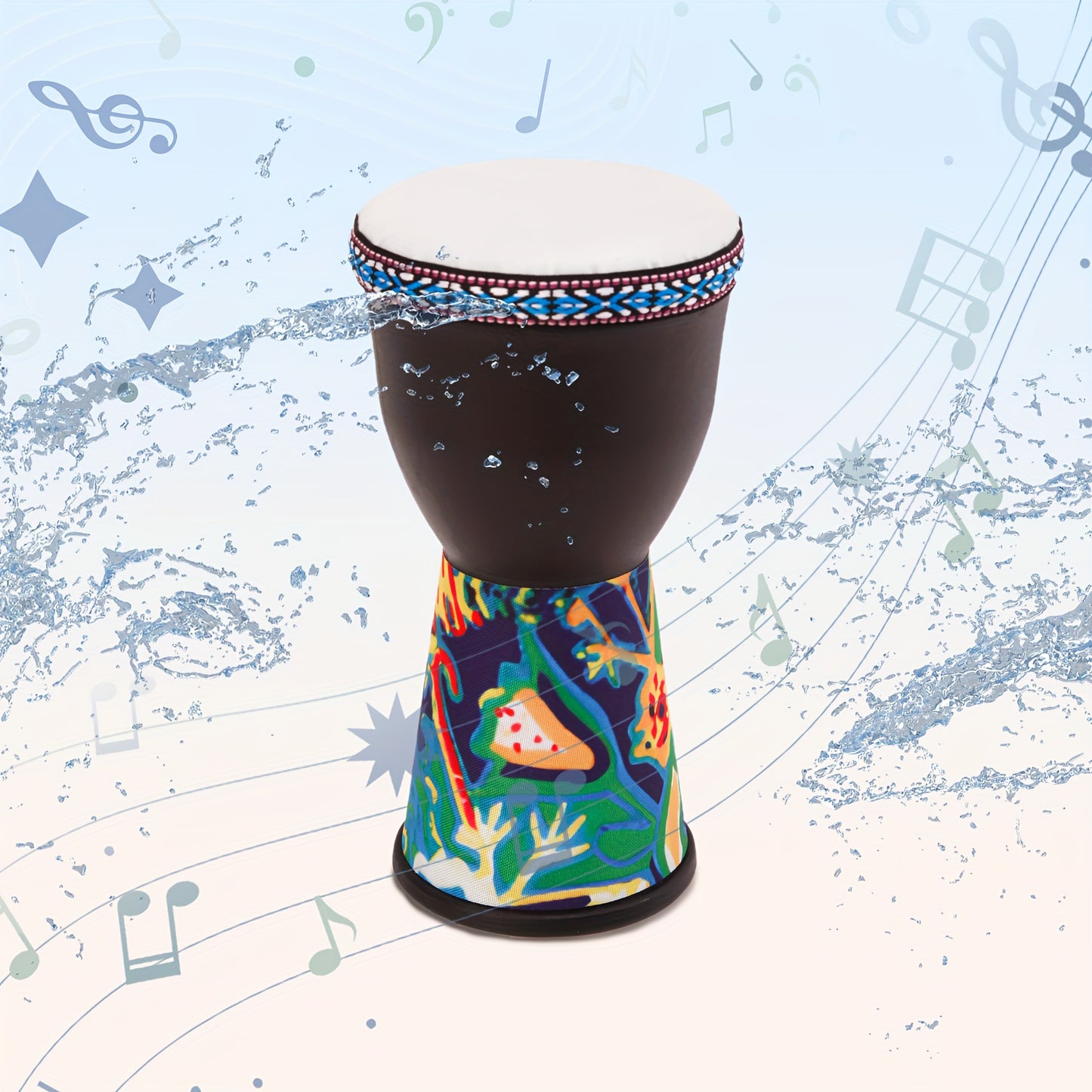 African Djembe Drum With Goatskin Drumhead For Professional Musicians - Earth Heart Resources