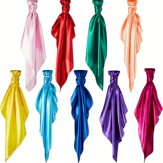 Rainbow Fabric Play Scarves for Creative Play and Dress Up - Earth Heart Resources