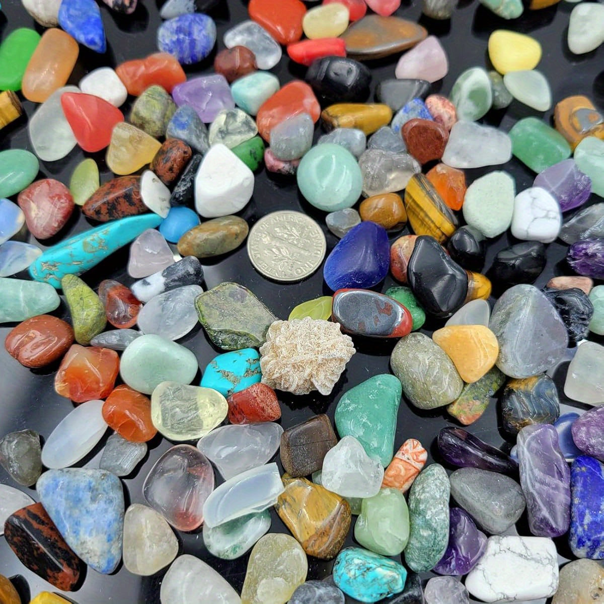 Gemstones and Crystals Set for Jewelry Making and Chakra Balancing - Earth Heart Resources