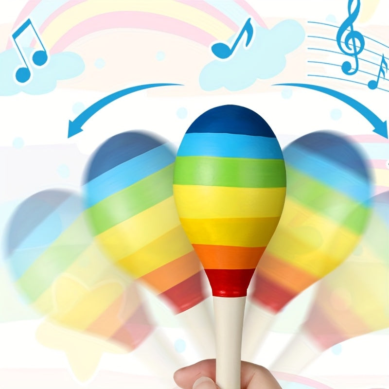 Wooden Fiesta Maracas Multi-Item Party Favor Pack for Celebrations - Earth Heart Resources