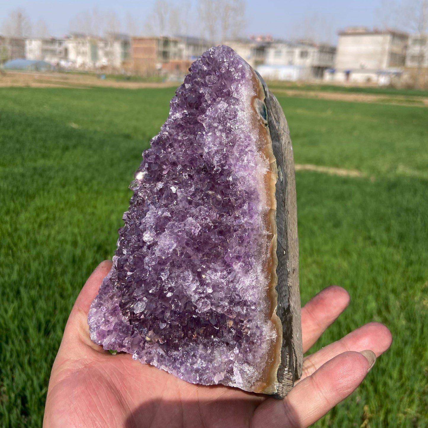 Natural Amethyst Crystal Cave Home Decoration for Unique Gifts - Earth Heart Resources