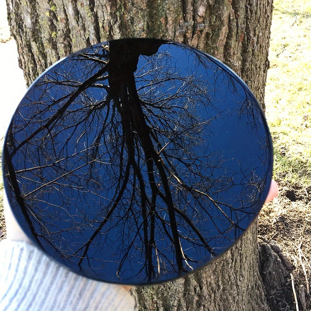 Natural Large Obsidian Magic Mirror for Meditation and Decoration - Earth Heart Resources