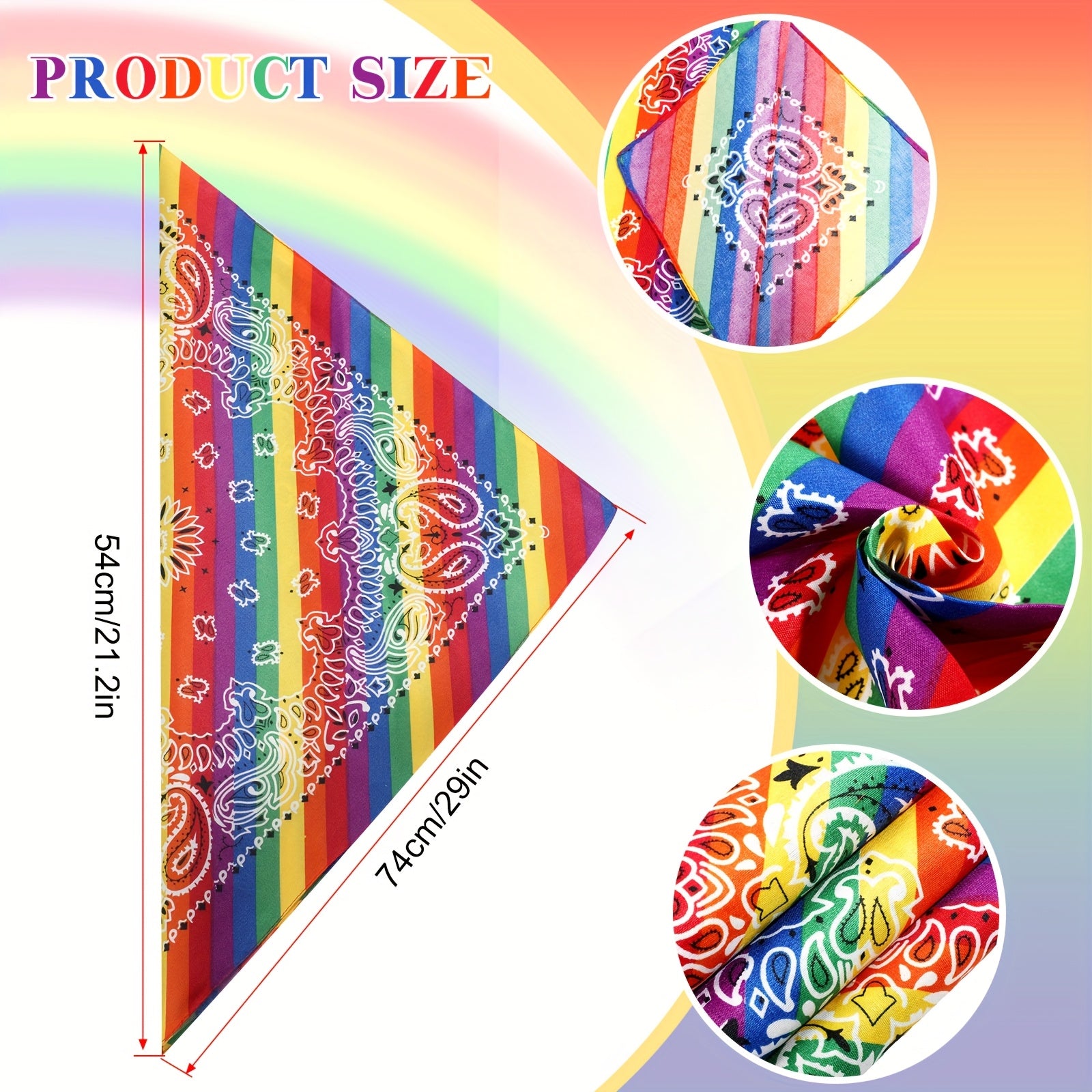 Vibrant Rainbow Party Pack for LGBTQ Pride Events and Festivals - Earth Heart Resources