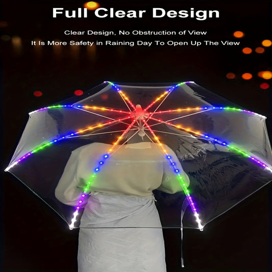 Colorful LED Flash Umbrella for Creative Performances and Decorations - Earth Heart Resources