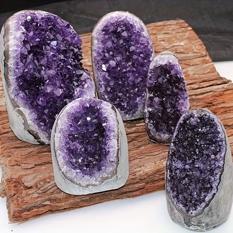 Natural Amethyst Crystal Cave Home Decoration for Unique Gifts - Earth Heart Resources