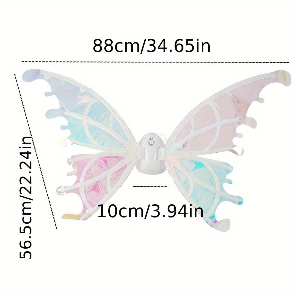 Glowing Butterfly Wings for Girls Halloween and Christmas Costume - Earth Heart Resources
