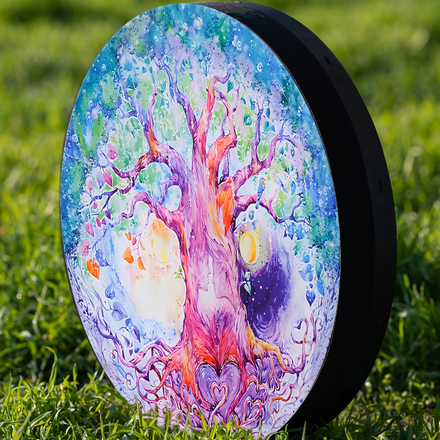 Tree Of Love Drum For Sound Healing And Spiritual Reflection - Earth Heart Resources