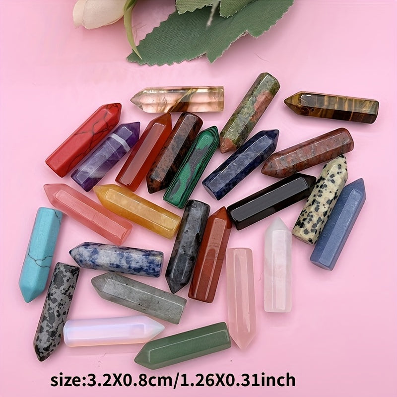 Natural Quartz Stone Set for DIY Jewelry and Crafting - Earth Heart Resources
