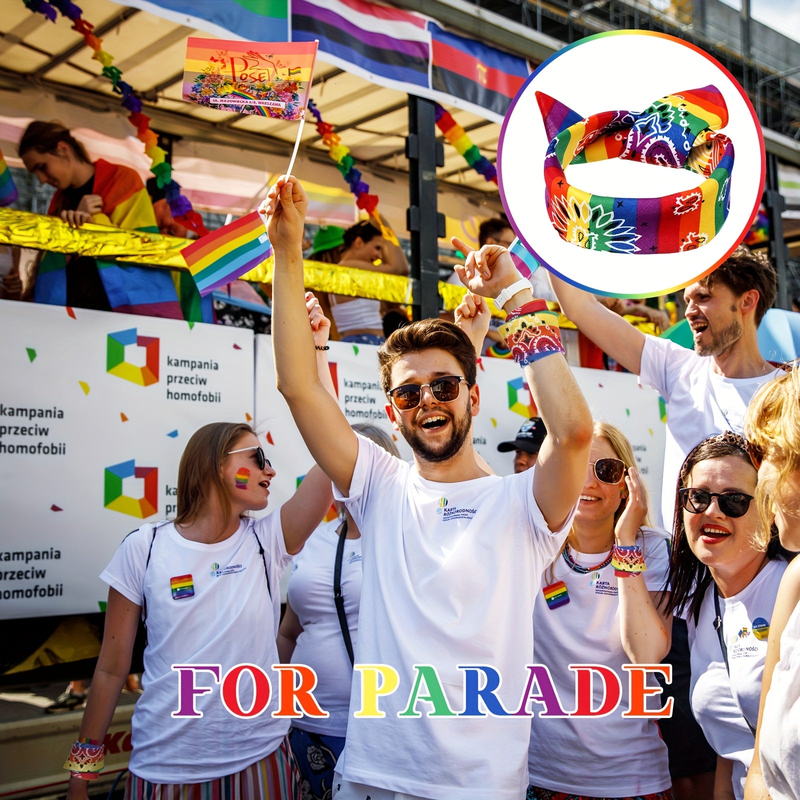 Vibrant Rainbow Party Pack for LGBTQ Pride Events and Festivals - Earth Heart Resources