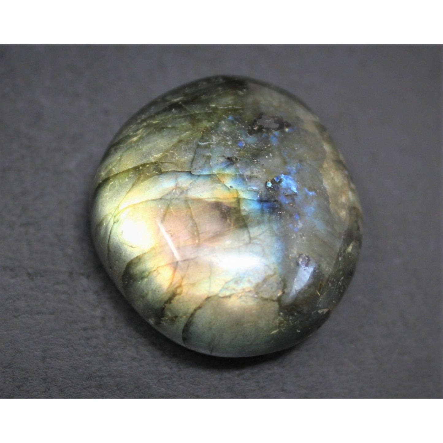 Hand Polished Labradorite Palm Stones for Healing and Meditation - Earth Heart Resources