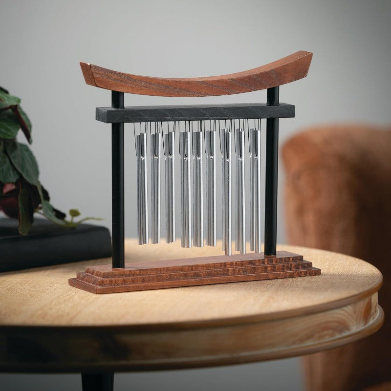 Woodstock Wind Chimes Tranquility Table Chime for Relaxation - Earth Heart Resources