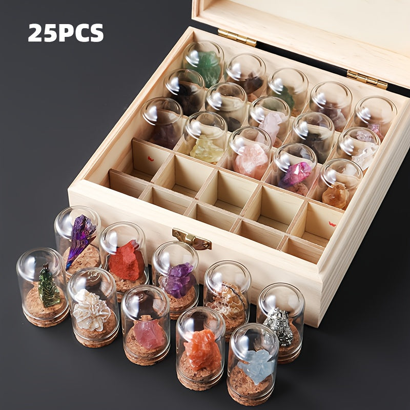 Natural Crystal Stones Set for Meditation and Home Décor - Earth Heart Resources