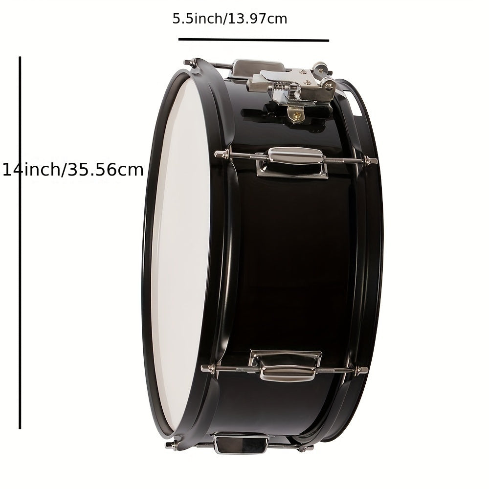 Professional Marching Snare Drum Kit with Drumsticks and Accessories - Earth Heart Resources