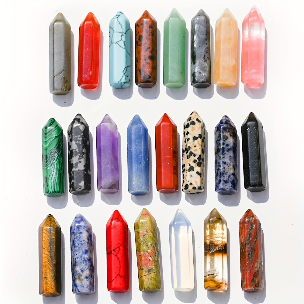Natural Quartz Stone Set for DIY Jewelry and Crafting - Earth Heart Resources