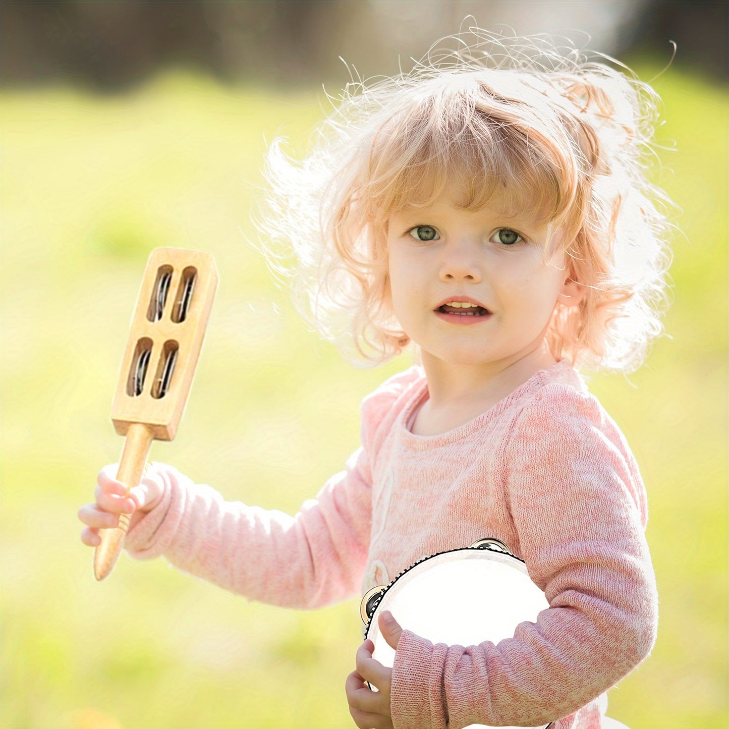 Natural Wooden Musical Instruments Educational Music Kit for Kids - Earth Heart Resources