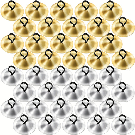 40 Piece Finger Cymbals for Belly Dancing and Percussion - Earth Heart Resources