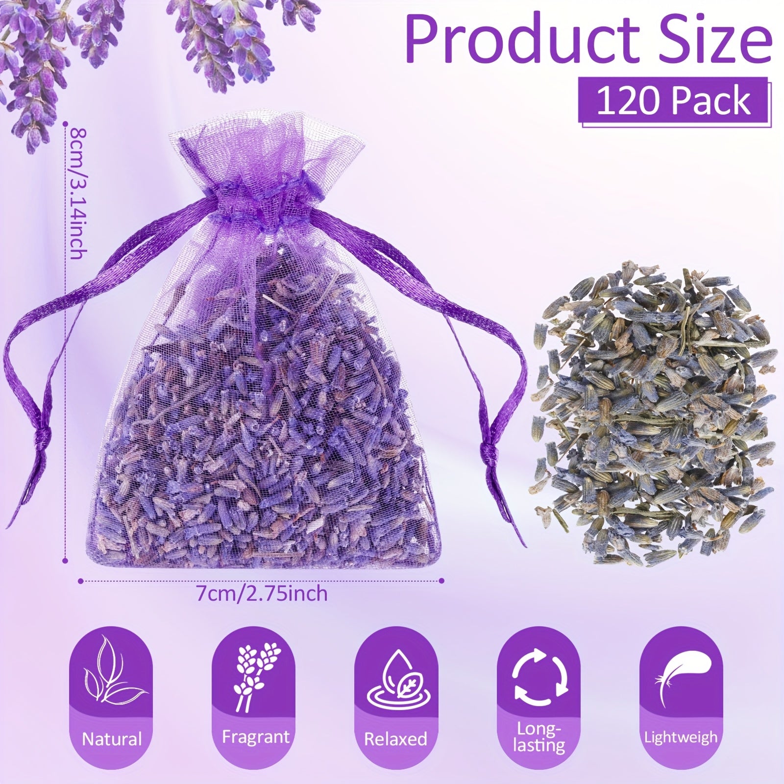 Lavender Sachets Bulk for Home Fragrance and Wedding Favors - Earth Heart Resources