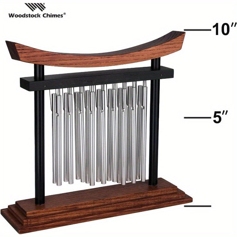 Woodstock Wind Chimes Tranquility Table Chime for Relaxation - Earth Heart Resources