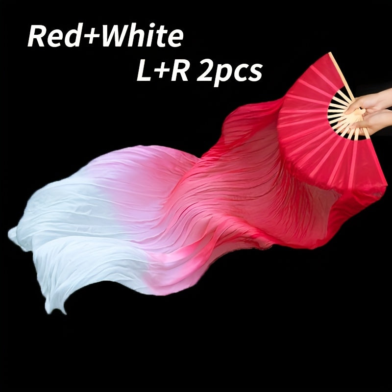 Gradient Dance Fans Set for Performances and Special Occasions - Earth Heart Resources