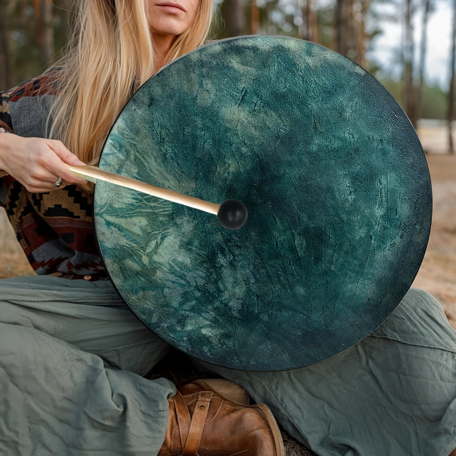 Shamanic Native Drum for Sound Healing and Spiritual Reflection - Earth Heart Resources