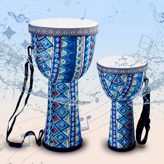 African Djembe Drum With Goatskin Drumhead For Professional Musicians - Earth Heart Resources