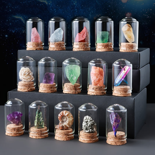 Natural Crystal Stones Set for Meditation and Home Décor - Earth Heart Resources