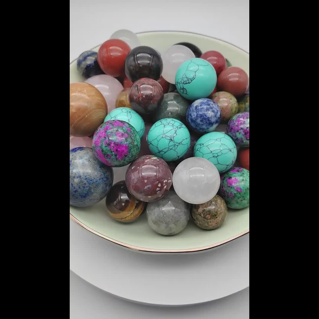 Natural Crystal Ball Sphere for Home Office Decor and Gifts - Earth Heart Resources