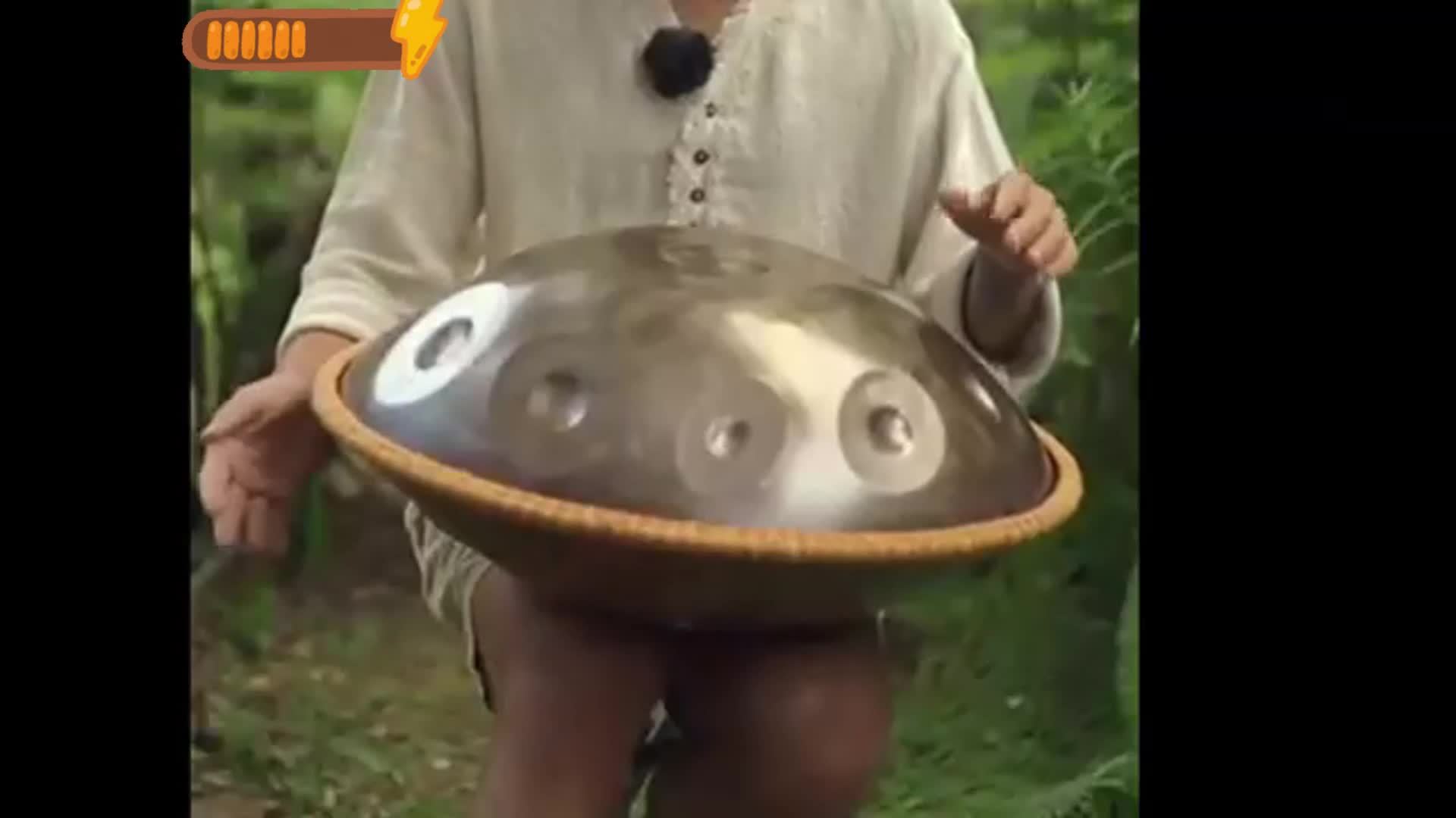 Premium Handpan Drum Instrument for Meditation and Music Therapy - Earth Heart Resources
