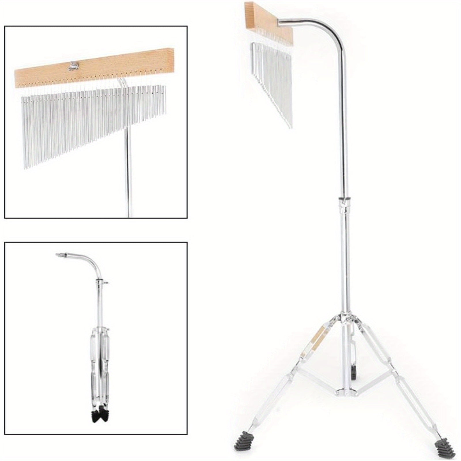 Professional 36-Tone Wind Chime Percussion Instrument With Tripod Stand - Earth Heart Resources