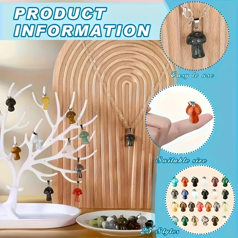 Assorted Crystal Pendants Set for DIY Jewelry Necklace Making - Earth Heart Resources