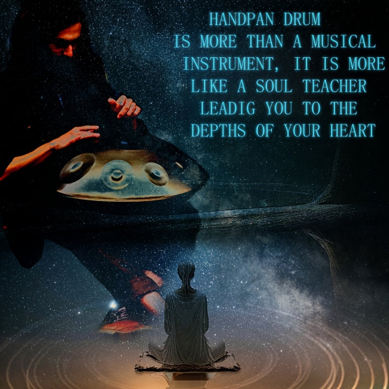 Premium Handpan Drum Instrument for Meditation and Music Therapy - Earth Heart Resources