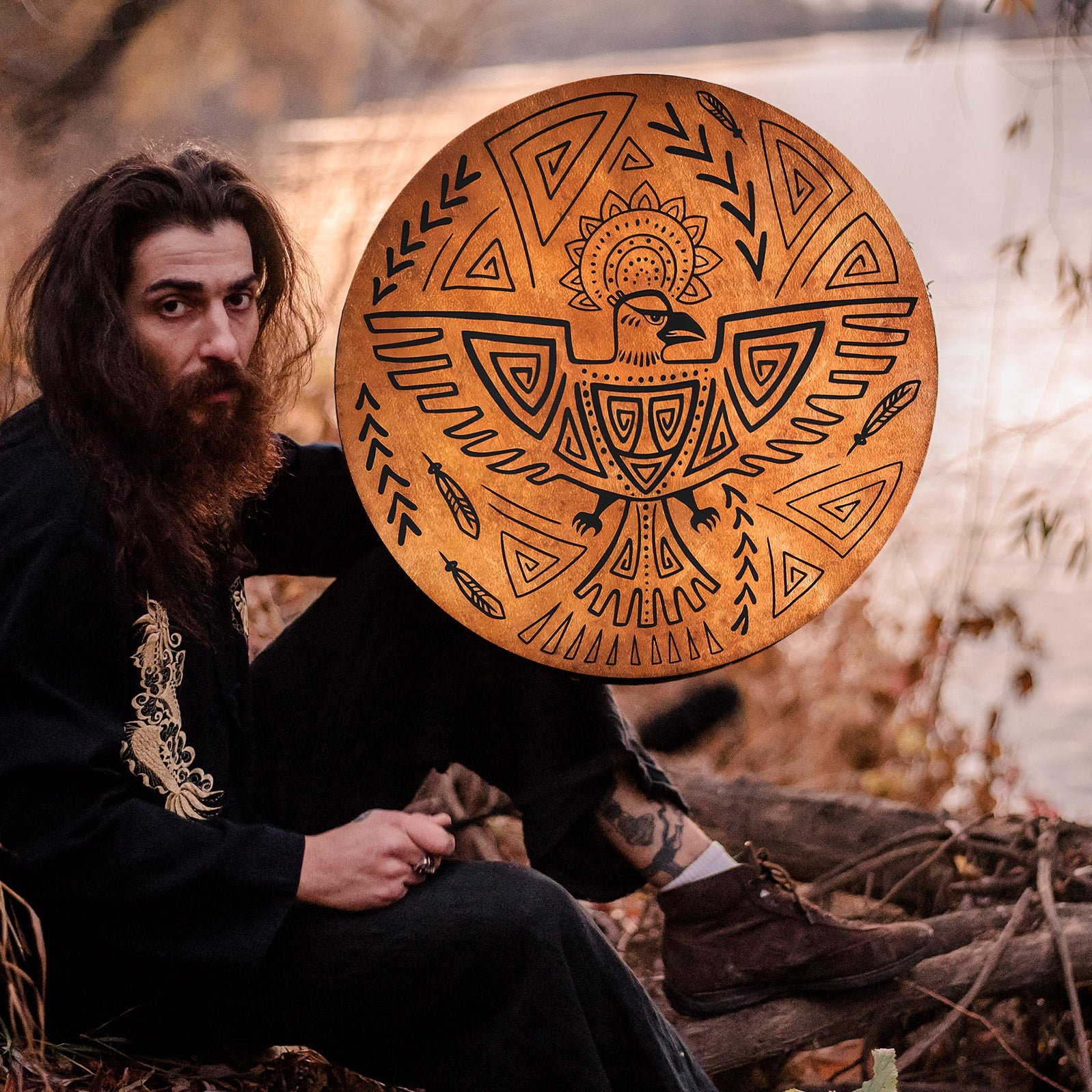 Sacred Shamanic Bird Drums for Deep Bass Sound Healing - Earth Heart Resources