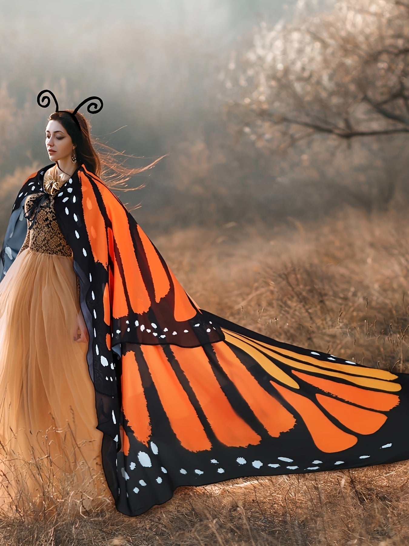 Butterfly Wings Costume Set with Headband for Halloween Fun - Earth Heart Resources