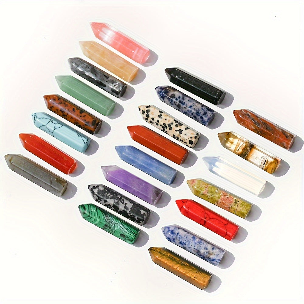 Natural Quartz Stone Set for DIY Jewelry and Crafting - Earth Heart Resources