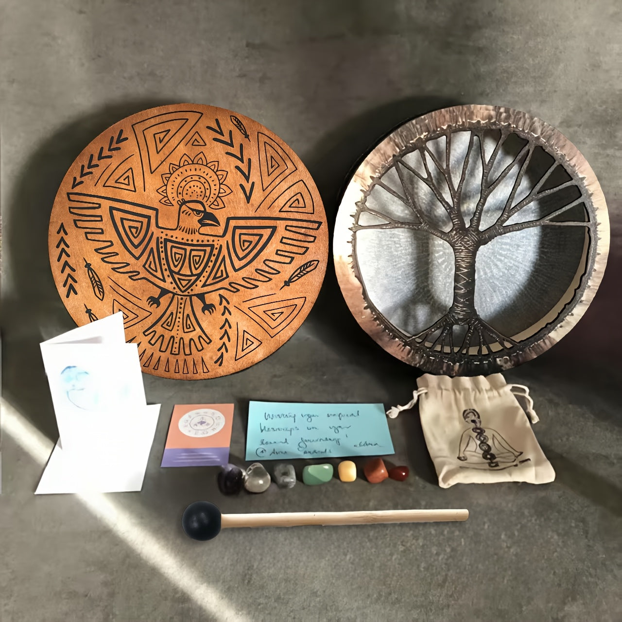 Sacred Shamanic Bird Drums for Deep Bass Sound Healing - Earth Heart Resources