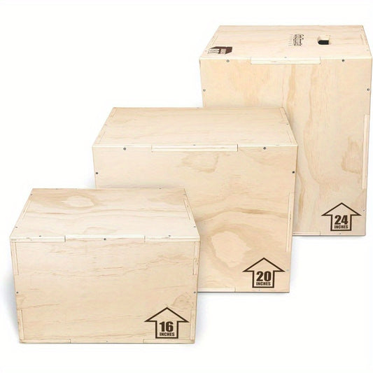 GoSports Fitness 3-in-1 Heavy-Duty Adjustable Plyo Jump Box - Earth Heart Resources