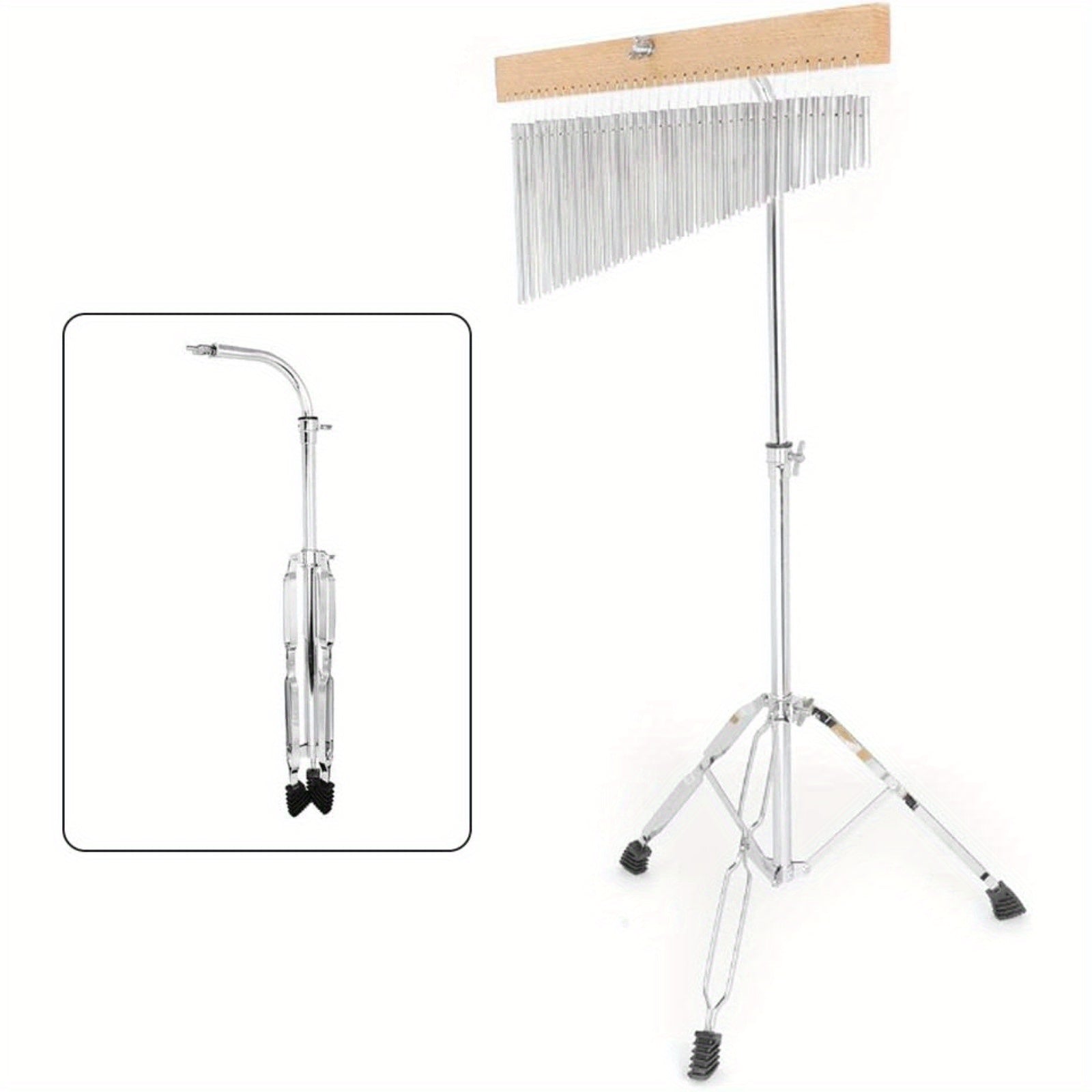 Professional 36-Tone Wind Chime Percussion Instrument With Tripod Stand - Earth Heart Resources