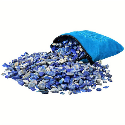 Mookaitedecor Lapis Lazuli Tumbled Stone Chips for Healing - Earth Heart Resources