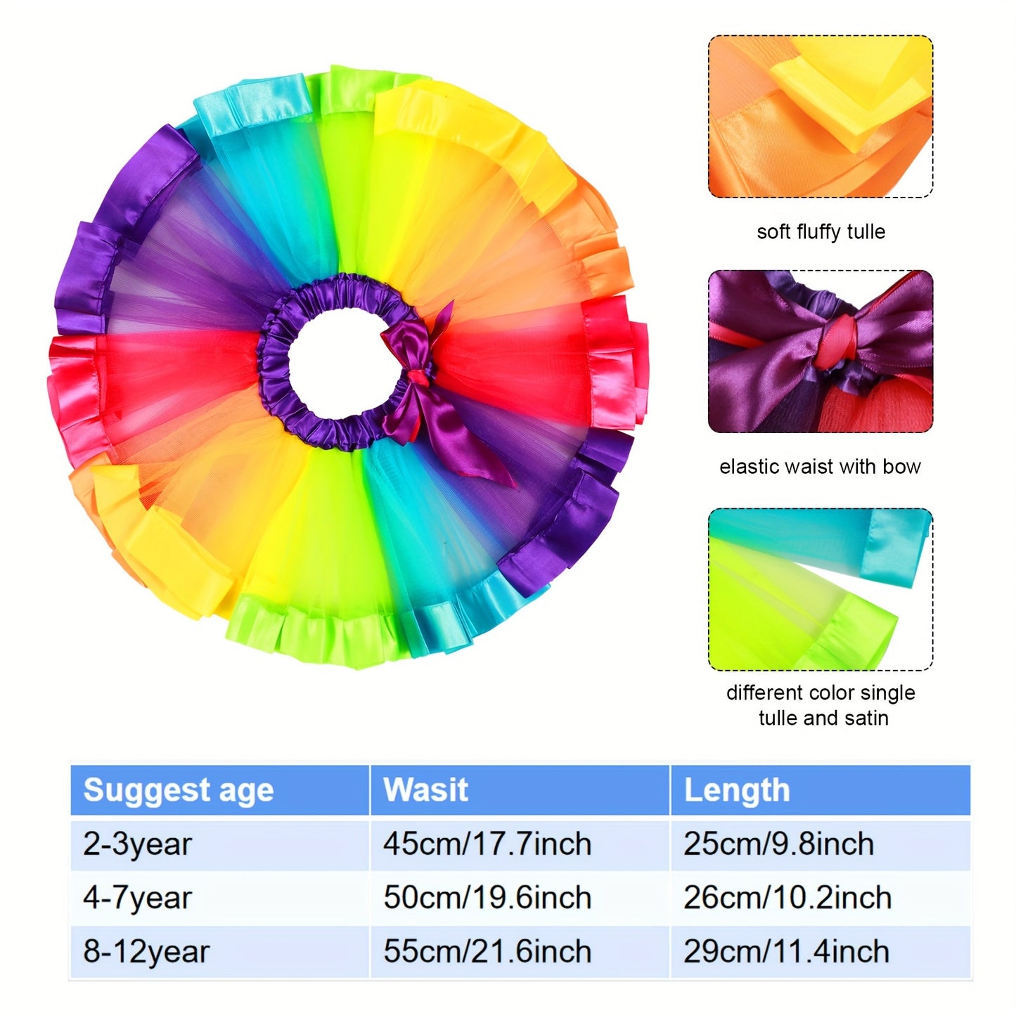 Rainbow Clown Costume Set for Carnival Fun and Celebration - Earth Heart Resources