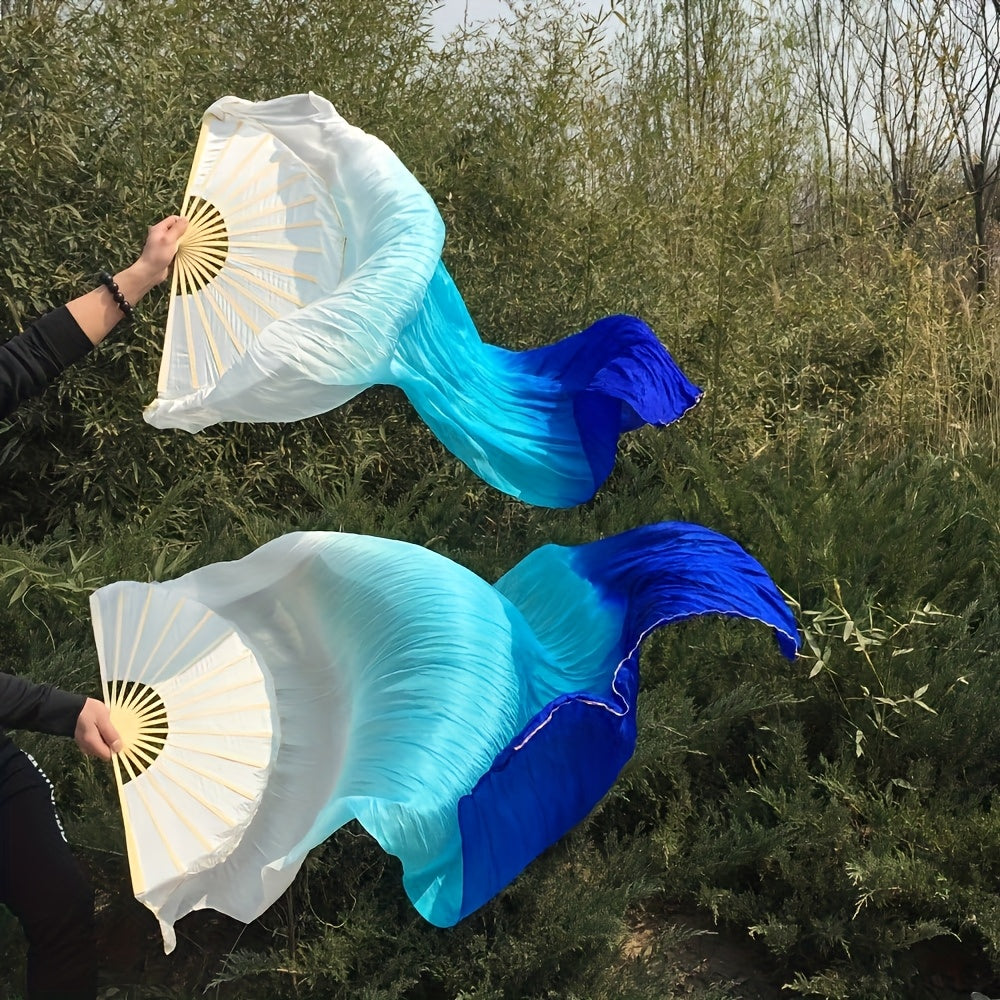 Gradient Dance Fans Set for Performances and Special Occasions - Earth Heart Resources