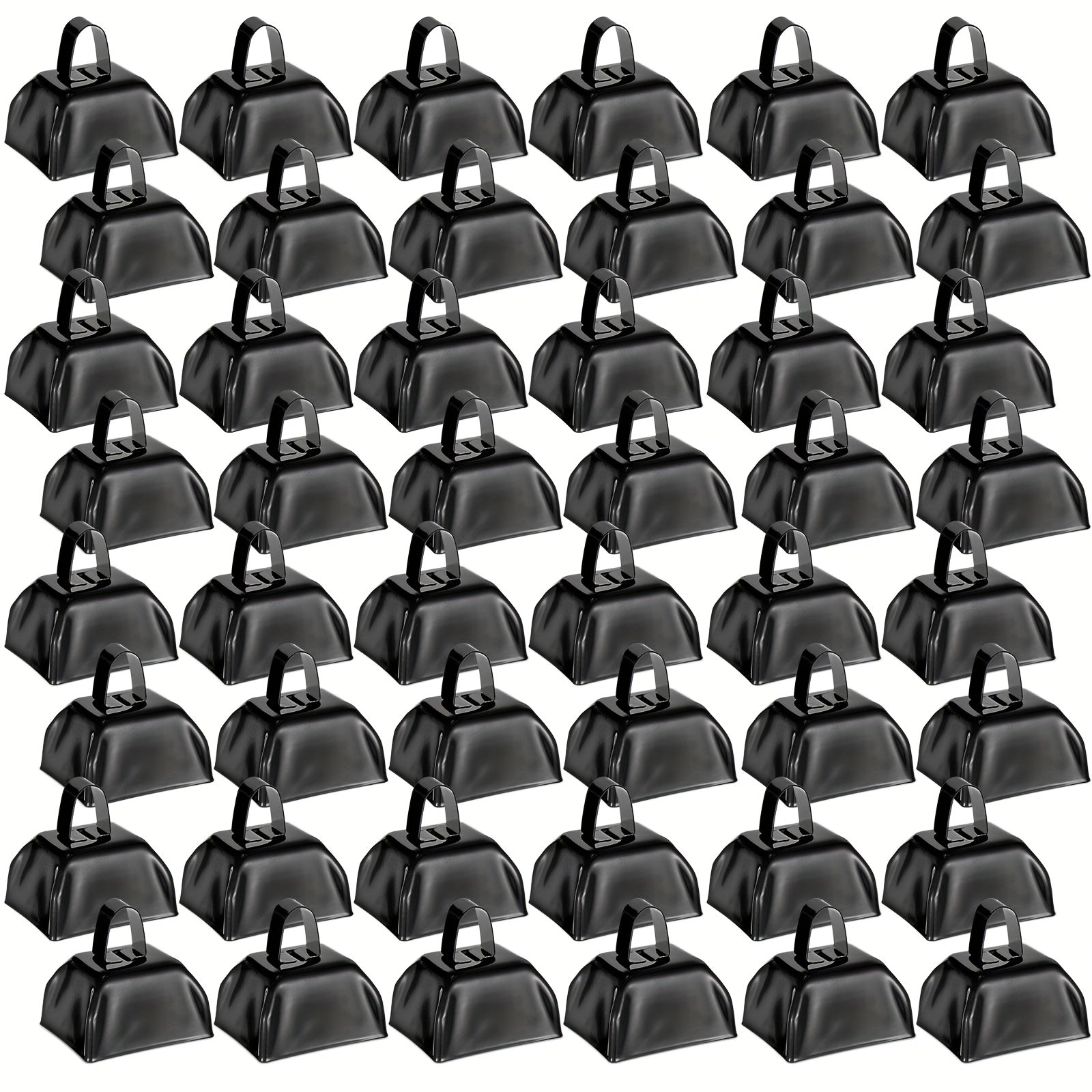 Metal Cowbells 48pcs Set for Events and Team Cheering - Earth Heart Resources