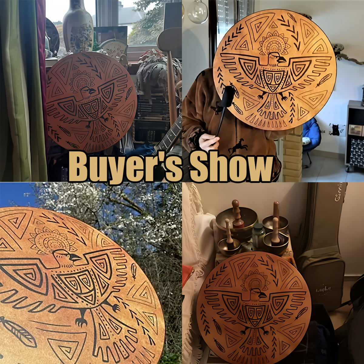Sacred Shamanic Bird Drums for Deep Bass Sound Healing - Earth Heart Resources