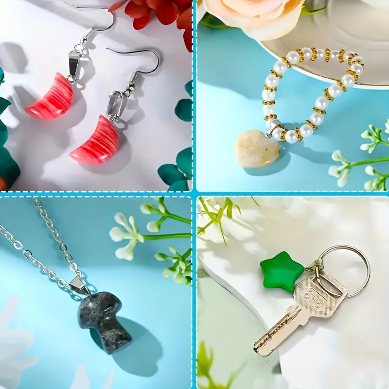 Assorted Crystal Pendants Set for DIY Jewelry Necklace Making - Earth Heart Resources