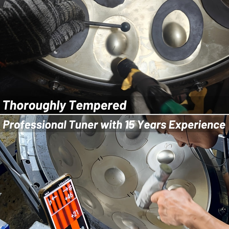 Premium Handpan Drum Instrument for Meditation and Music Therapy - Earth Heart Resources